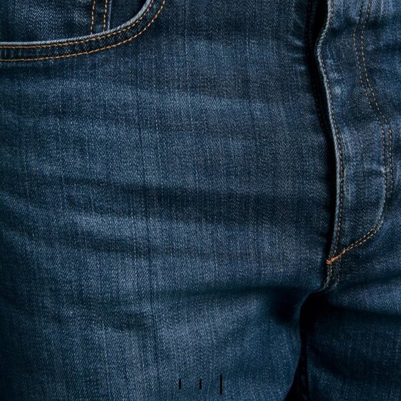 rag & bone Men's Slim Jeans - Dark Blue - Picture 3 of 9